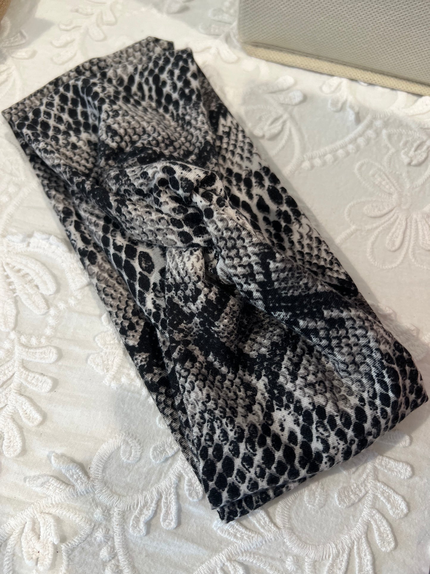 Snakeskin Knot Headbands