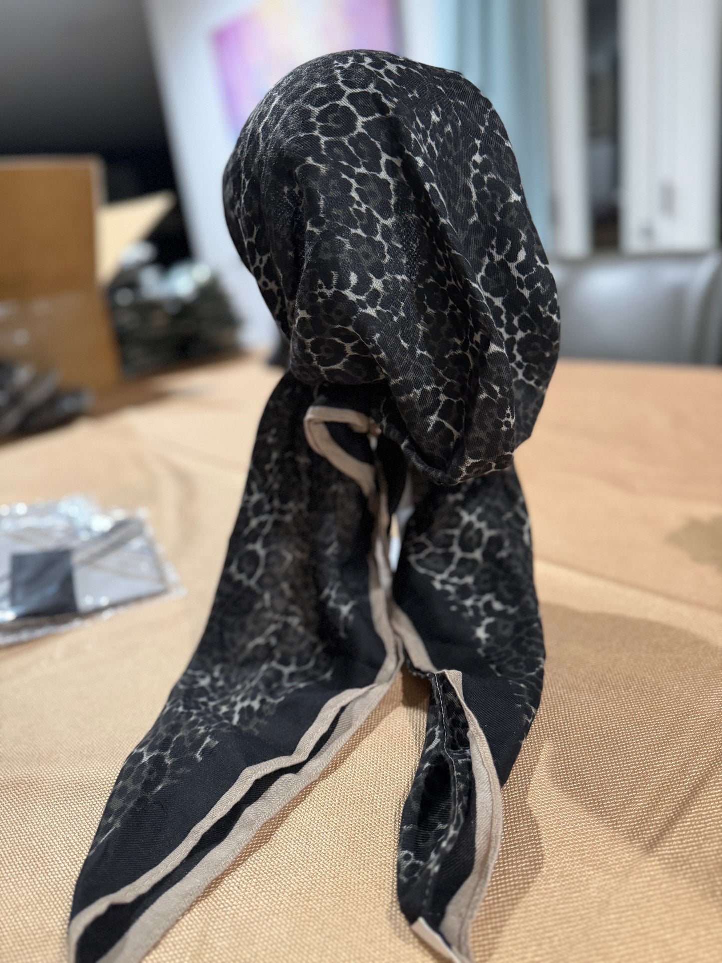 Pretied - Black Leopard