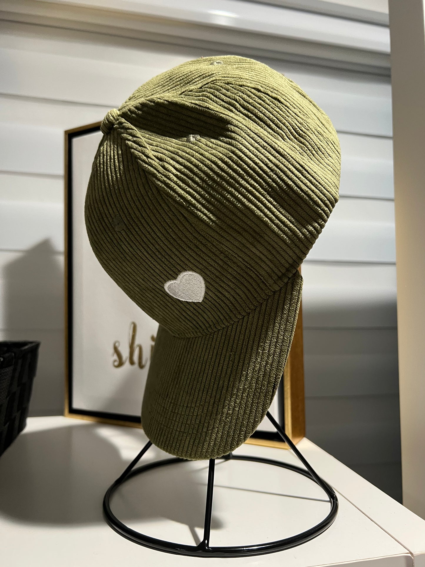 Corduroy Caps (hidden adjustable)