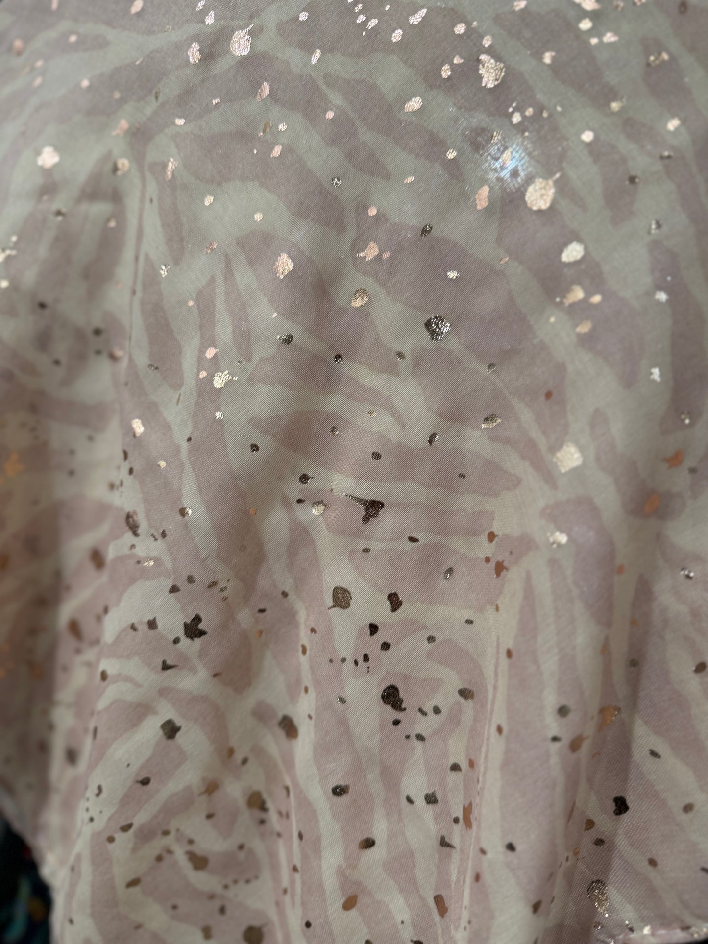 Square Tichel - Pink Leopard