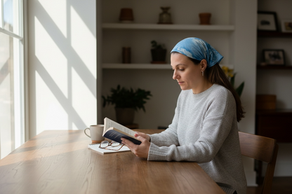 Blue Paisley Bandana