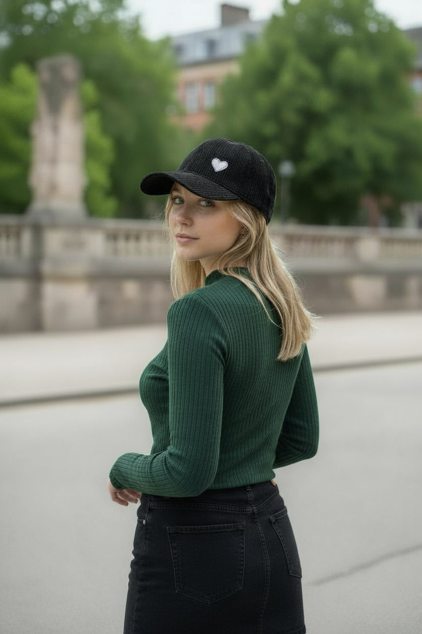 Corduroy Caps (hidden adjustable)