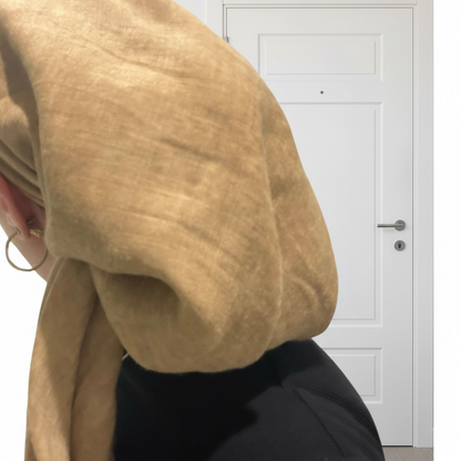 Square Tichel - Antique Oat