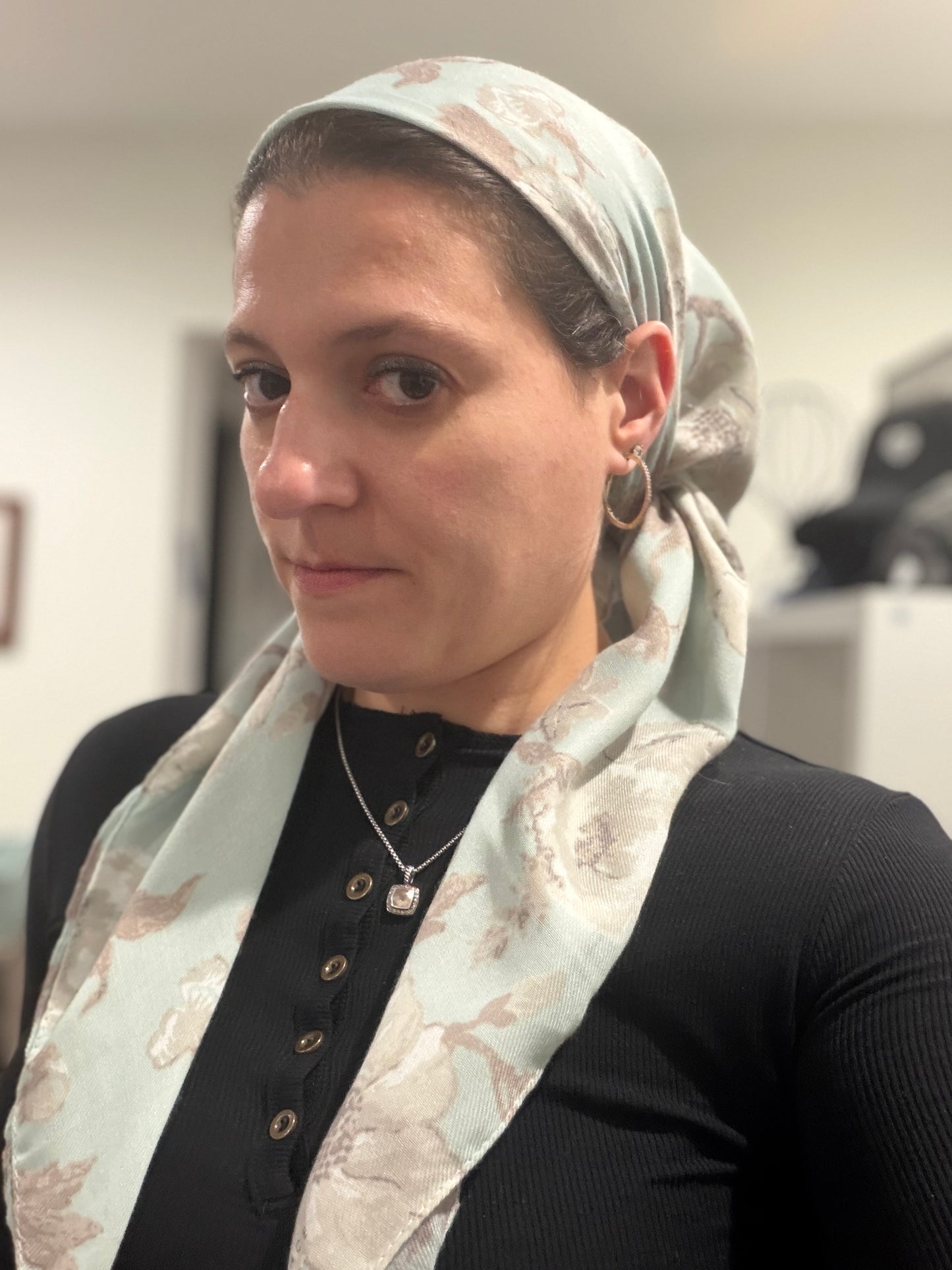 Square Tichel - Antique Brick