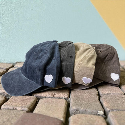 Denim wash Caps (hidden adjustable strap) Multiple Colors