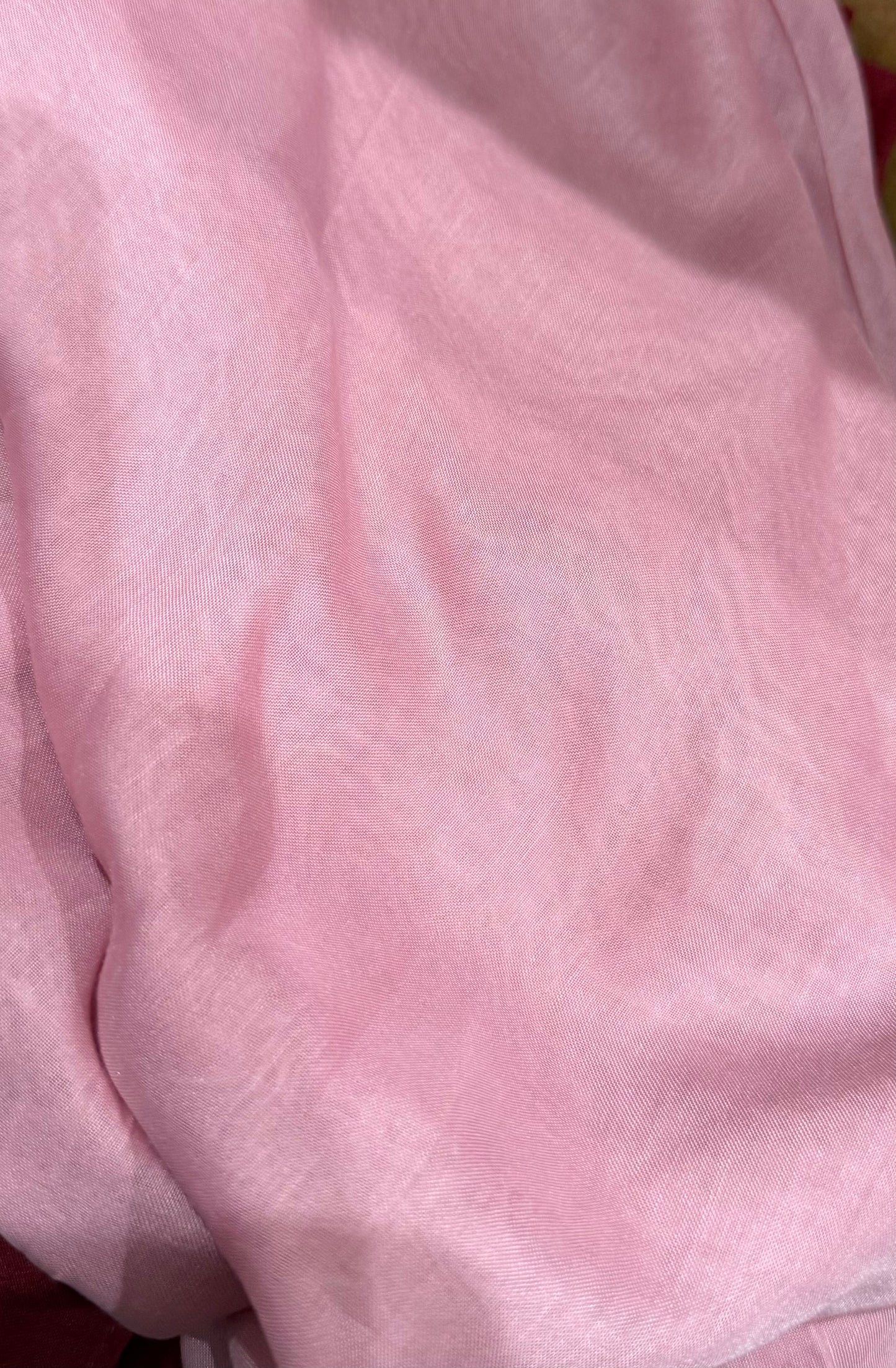 Square Tichel - Solid Pink