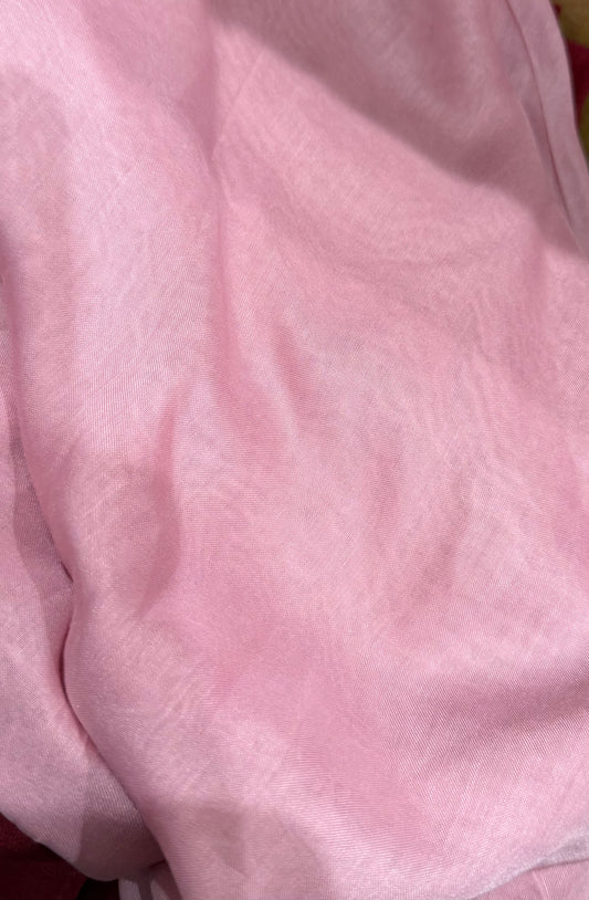 Square Tichel - Solid Pink