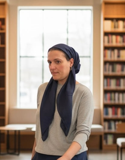 Pretied - Navy Solid