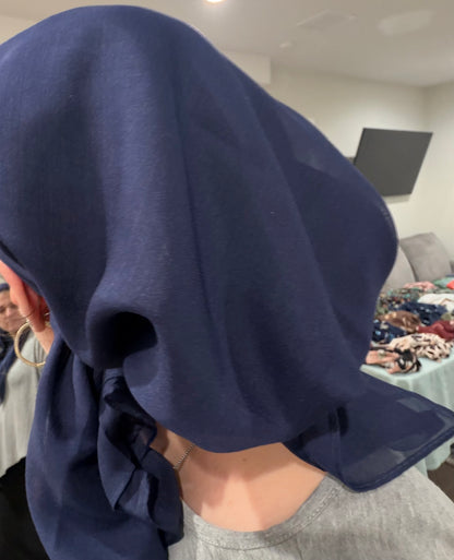 Pretied - Navy Solid