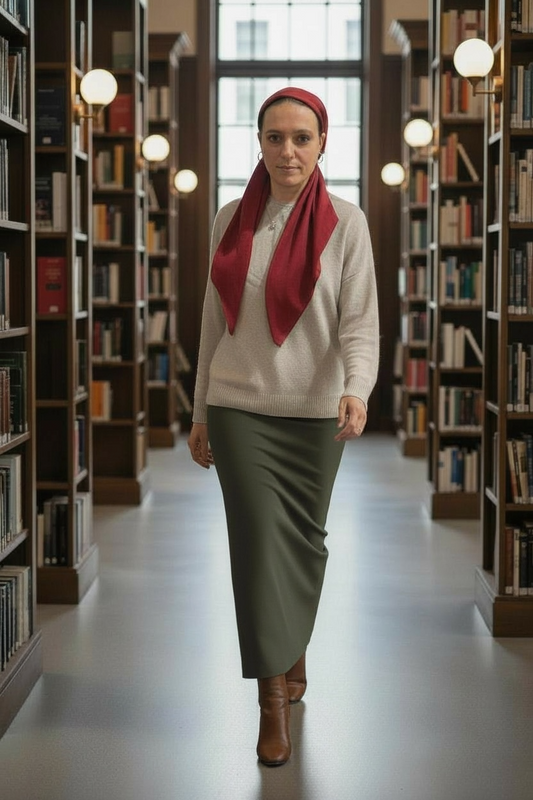 Pretied - Maroon Solid