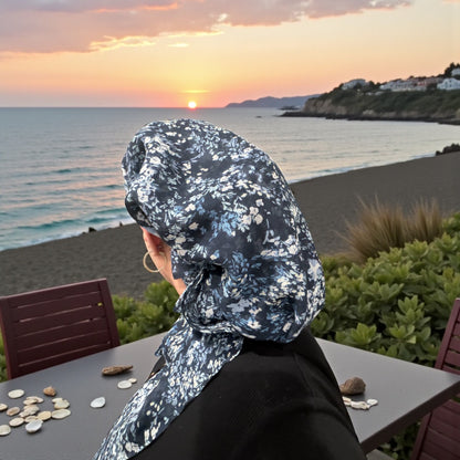 Square Tichel - Lady Petals