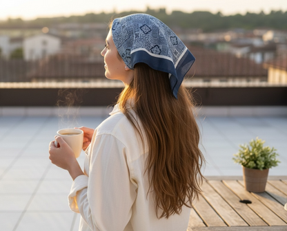 Navy Bandana