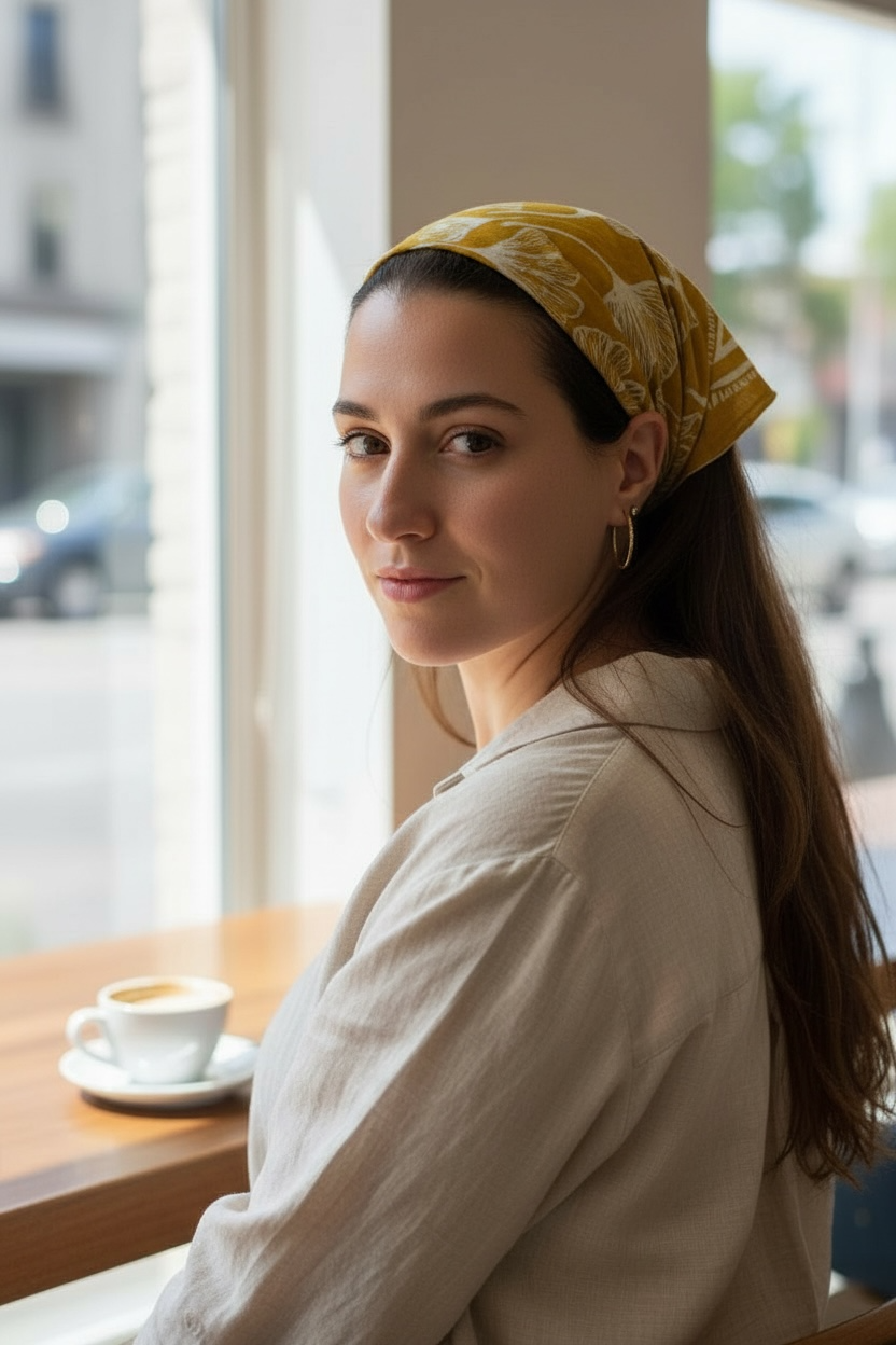 Golden Yellow Bandana