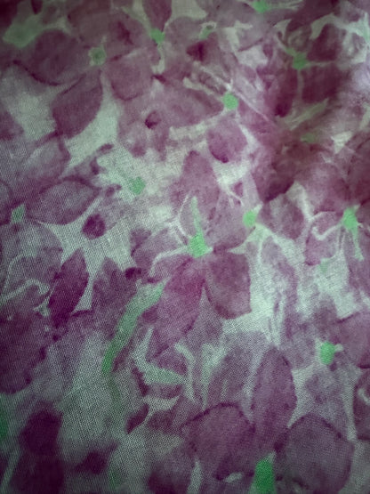 Square Tichel - Spring Plum
