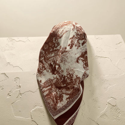 Square - Brown Toile Sauvage